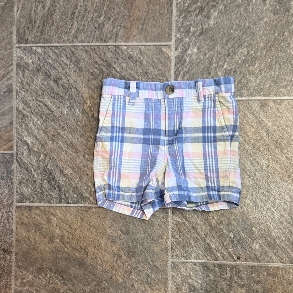 Cat & Jack Multicolor Plaid Kids Shorts